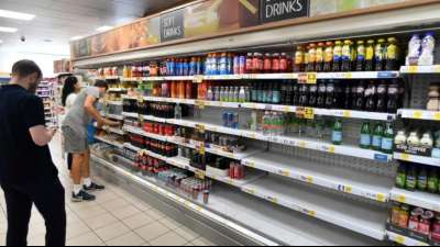 Personalmangel: England warnt vor leeren Supermarktregalen