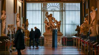 Uffizien in Florenz nach 77 Tagen Schlie&szlig;ung wegen Corona wieder ge&ouml;ffnet