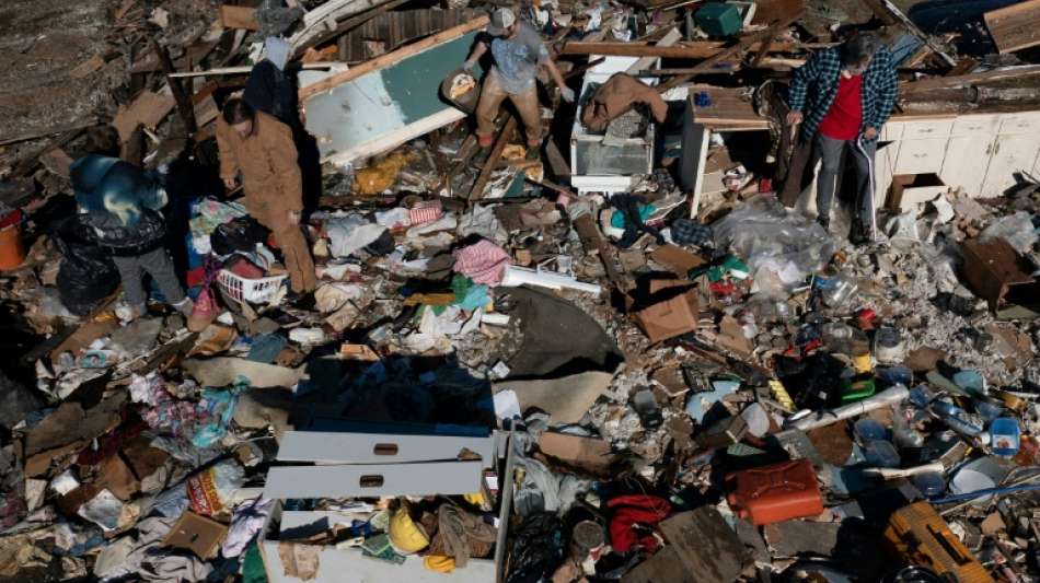 Zahl der Toten in Kentucky nach Tornado-Katastrophe liegt offiziell bei 64