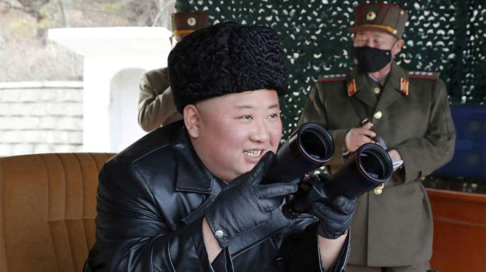 Nordkorea feuert erneut Projektile über das Meer ab