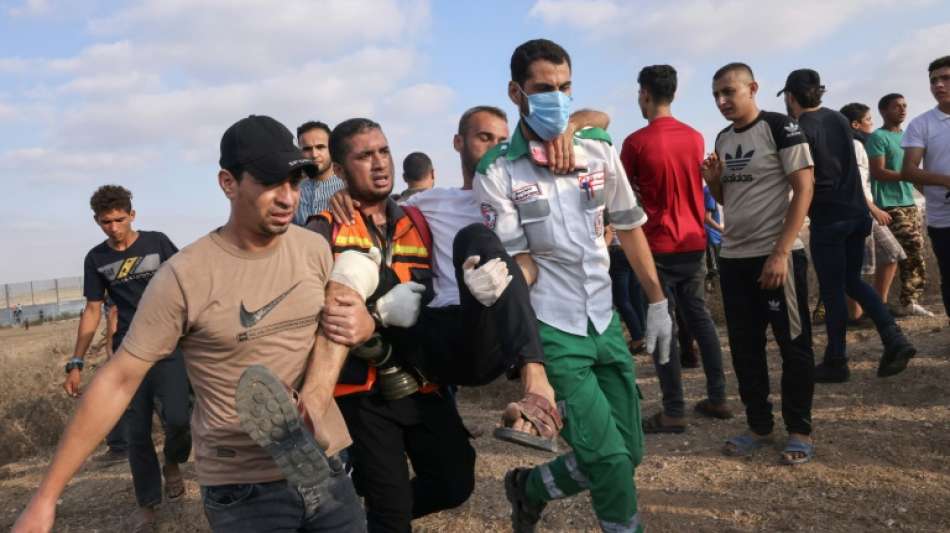 Mehr als 40 Verletzte bei Zusammenst&ouml;&szlig;en an Grenze zum Gazastreifen