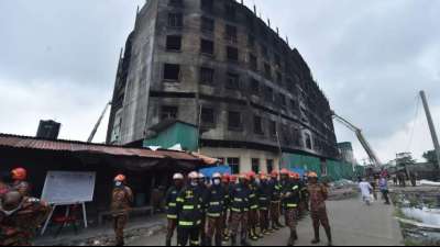 Fabrikbesitzer nach Gro&szlig;brand mit mehr als 50 Toten in Bangladesch festgenommen