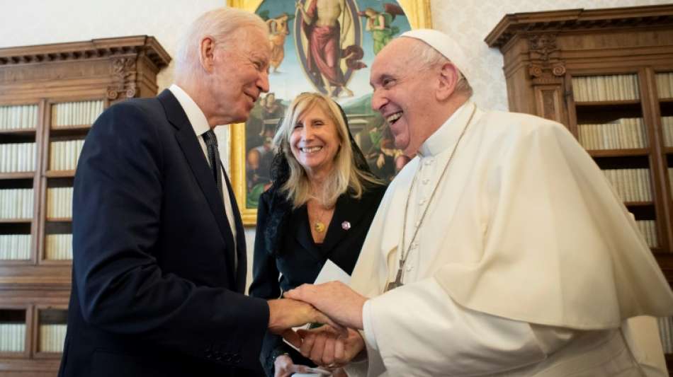 Papst Franziskus empf&auml;ngt US-Pr&auml;sident Biden zu Privataudienz im Vatikan