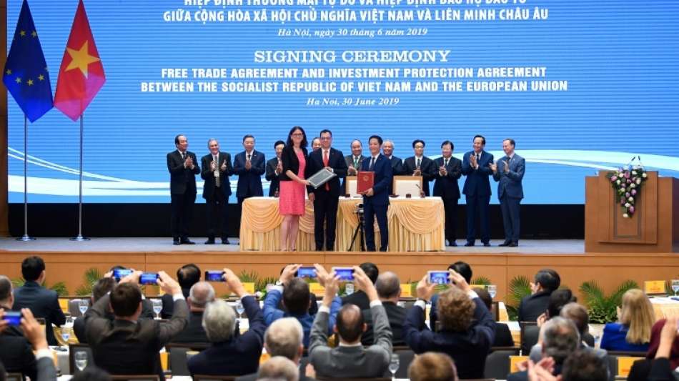 EU und Vietnam unterzeichnen umfassendes Handelsabkommen
