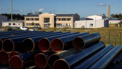 Betreibergesellschaft Nord Stream 2 AG verschiebt Fertigstellung
