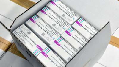 Erste Lieferung von Corona-Impfstoff von Astrazeneca für Deutschland unterwegs