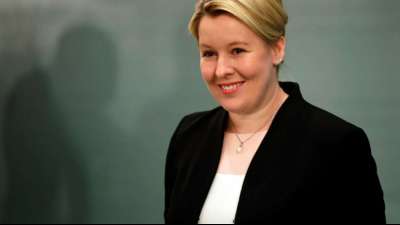 Bundesfamilienministerin Franziska Giffey will ins Berliner Abgeordnetenhaus