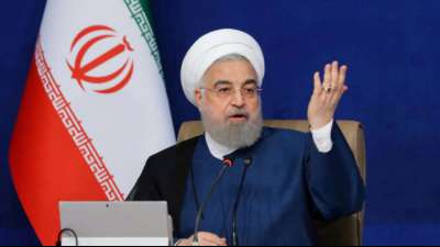 Irans Präsident bezeichnet Ablehnung von US-Antrag durch UN-Sicherheitsrat als "Sieg"