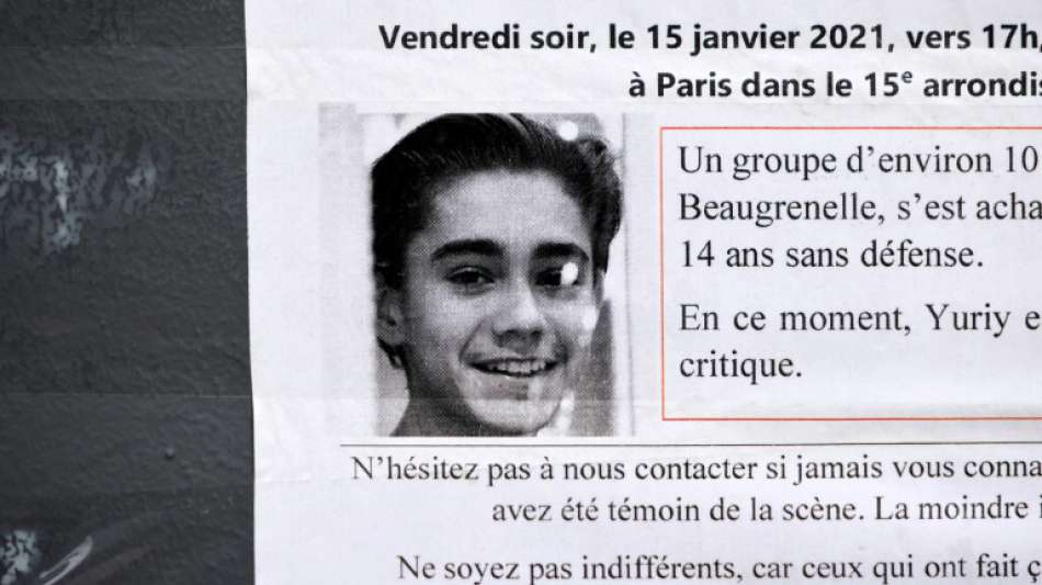 Neun Jugendliche nach brutalem Angriff auf 15-J&auml;hrigen in Paris beschuldigt