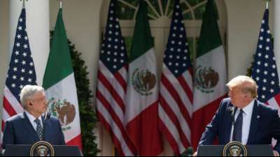 Präsidenten Trump und López Obrador würdigen Beziehungen zwischen USA und Mexiko