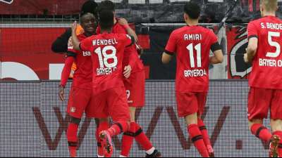 Dank Diaby und Amiri: Leverkusen hält Anschluss im Meisterrennen