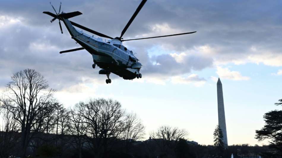 Trump hat Wei&szlig;es Haus kurz vor Ende seiner Amtszeit verlassen