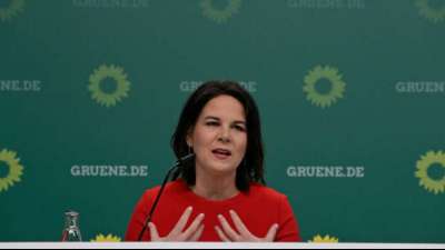 Baerbock ist Spitzenkandidatin der Gr&uuml;nen in Brandenburg