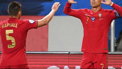 Portugal siegt dank Ronaldo-Treffern 100 und 101 - auch Frankreich und Belgien erfolgreich