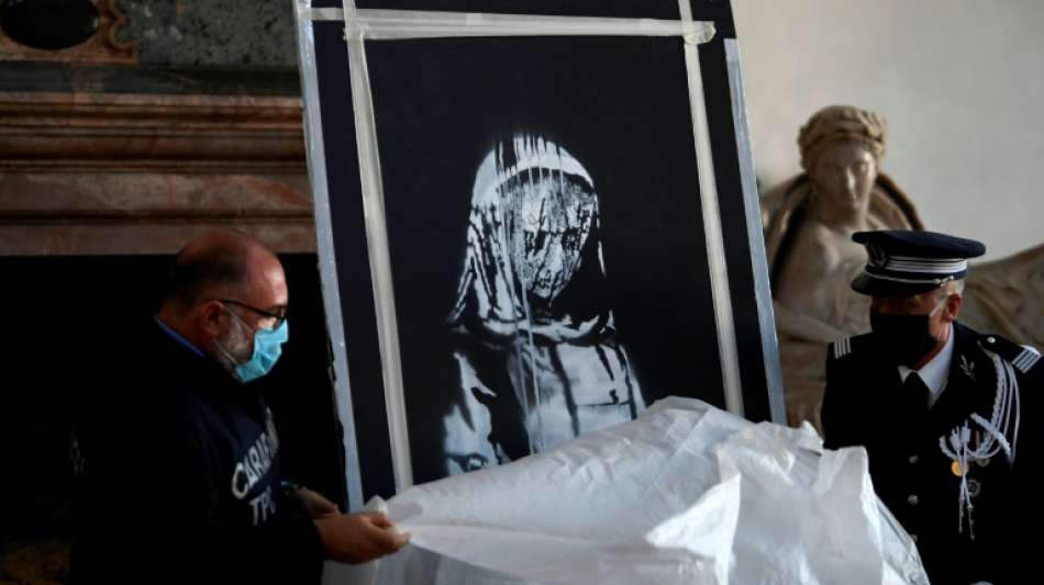 Gestohlenes Banksy-Werk vom Bataclan an Frankreich zurückgegeben