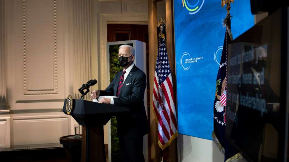 Biden ruft Welt bei Gipfel zu ehrgeizigeren Klimazielen auf