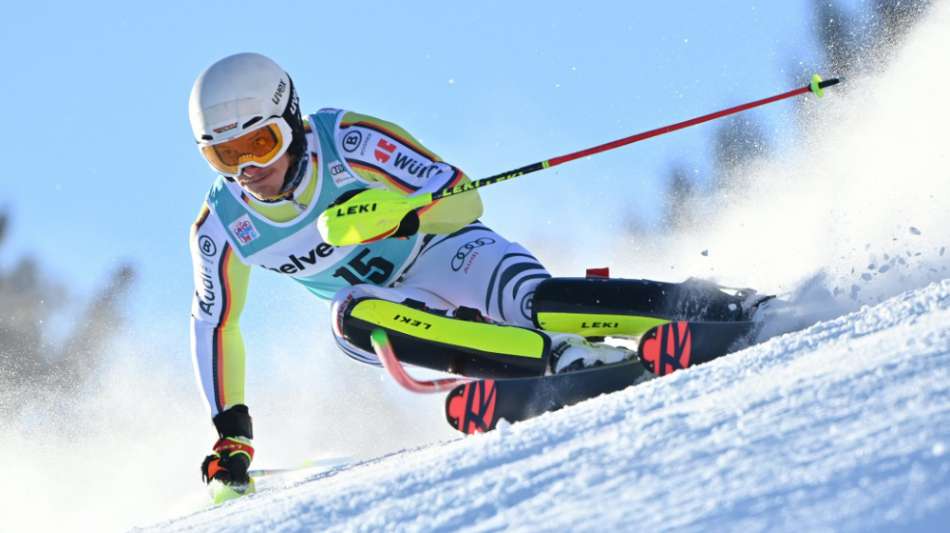 Slalom in Adelboden: Straßer auf Rang zwölf - Noel führt
