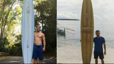In Hawaii verlorenes Surfbrett treibt 8000 Kilometer weit bis zu den Philippinen