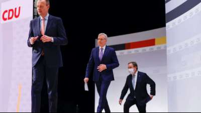 Stichwahl um CDU-Vorsitz zwischen Merz und Laschet