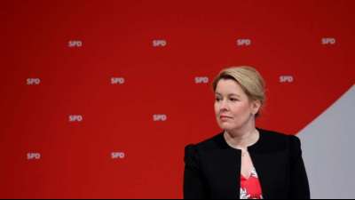 Giffey hadert nicht mit Entzug des Doktortitels