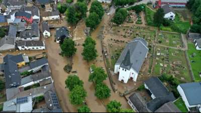 Kirchen planen am Freitag gemeinsame Andachten f&uuml;r Opfer der Flutkatastrophe