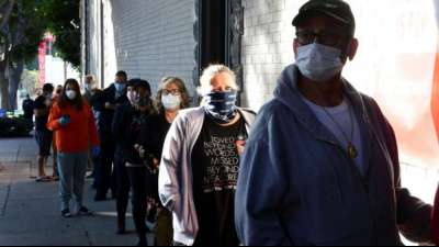 Das ist wie Krieg: 405.399 Coronavirus-Tote in den USA