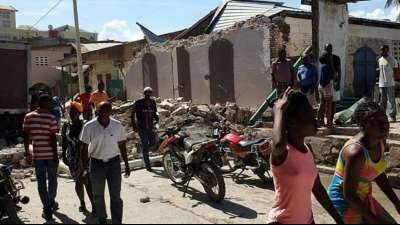 Zivilschutzbeh&ouml;rde: Weit mehr als 300 Tote bei Erdbeben in Haiti