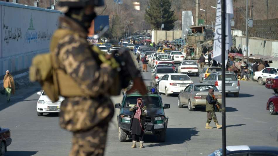Rund hundert Frauen demonstrieren in Kabul f&uuml;r Taliban-Regierung