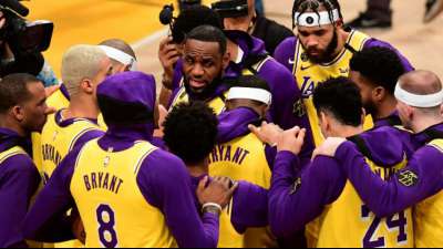 "Nie vergessen": Los Angeles Lakers trauern bei erstem Heimspiel um Kobe Bryant