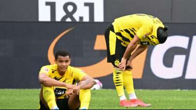 Dortmund hat kaum noch Hoffnung auf die Champions League