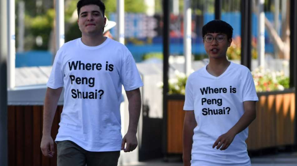 Australian Open: Fans dürfen "Wo ist Peng Shuai?" Shirts tragen