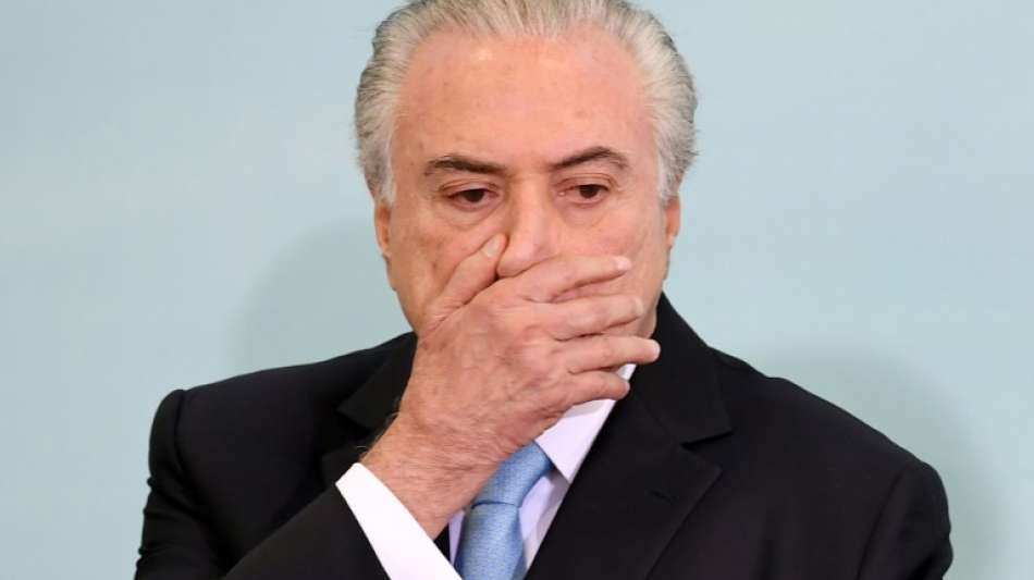 Brasiliens Ex-Präsident Temer stellt sich der Polizei