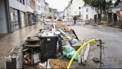 5500 private Antr&auml;ge auf Wiederaufbauhilfe nach Flut in Nordrhein-Westfalen