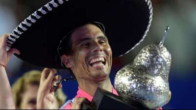Tennis: Nadal triumphiert in Acapulco
