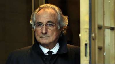 Medien: US-Milliardenbetrüger Madoff mit 82 Jahren im Gefängnis gestorben
