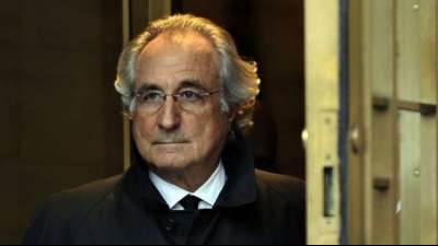 Medien: US-Milliardenbetr&uuml;ger Madoff mit 82 Jahren im Gef&auml;ngnis gestorben
