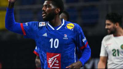 Handball-WM: Frankreich schlägt Algerien mit Mühe - Ägypten stark