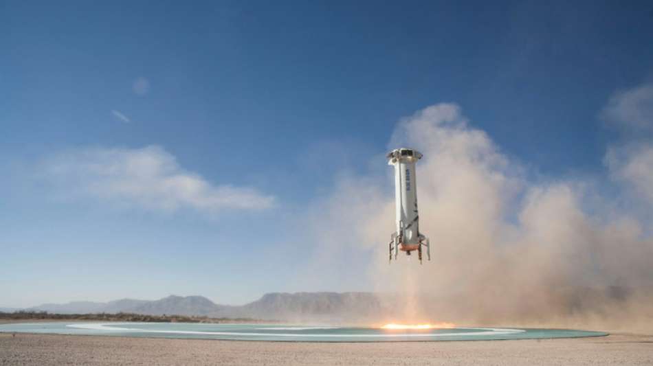 US-Raumfahrt: Blue Origin k&uuml;ndigt ersten bemannten All-Flug an