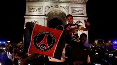 36 Festnahmen nach Siegesfeiern von PSG-Fans in Paris