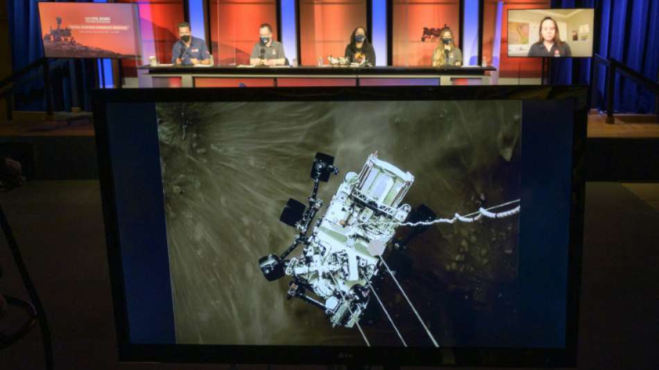 Nasa ver&ouml;ffentlicht Video von Mars-Landung und T&ouml;ne von Rotem Planeten