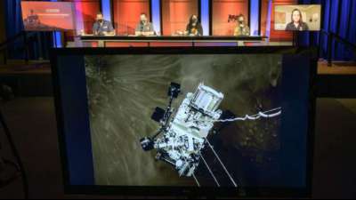 Nasa ver&ouml;ffentlicht Video von Mars-Landung und T&ouml;ne von Rotem Planeten