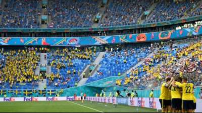 Trotz steigender Corona-Zahlen: EM-Viertelfinale wie geplant in St. Petersburg