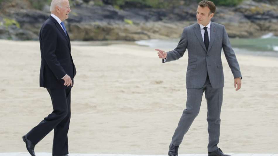 Macron und Biden vereinbaren in U-Boot-Streit "vertiefte Konsultationen"