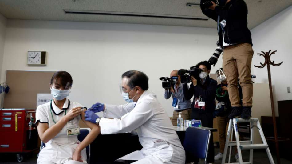 Japan startet Impfprogramm gegen Coronavirus