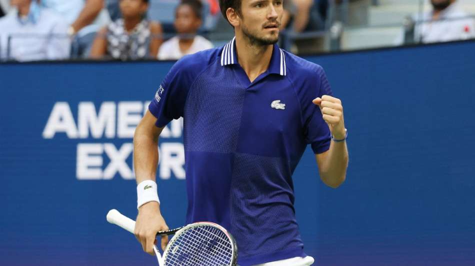 US Open: Medwedew im Finale gegen Djokovic oder Zverev