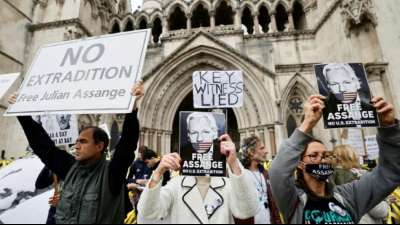 Londoner Berufungsrichter geben am Freitag ihr Urteil zu Assange-Auslieferung bekannt