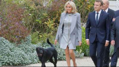 Brigitte Macron in den Weihnachtsferien an Covid-19 erkrankt