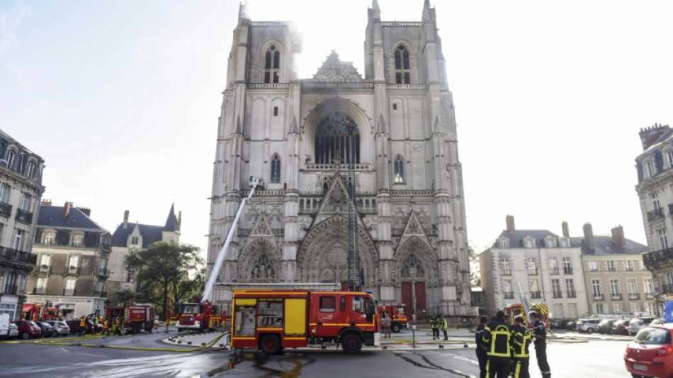 Verdächtiger nach Kathedralen-Brand in Nantes erneut festgenommen