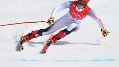 Olympia - Alpine Kombination: Shiffrin muss sich strecken