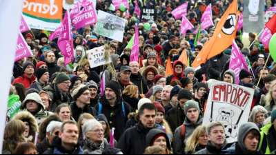 B&uuml;ndnis "Wir haben es satt" fordert Umbau der Landwirtschaft